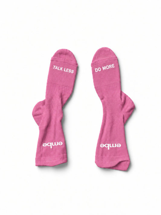 TRAINING SOCK PINK